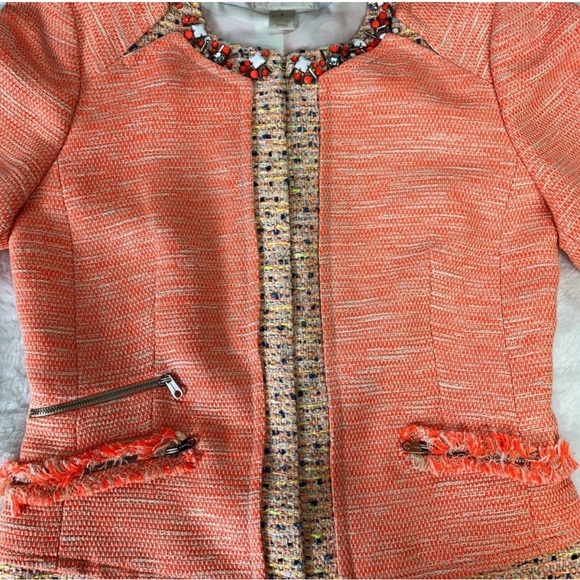 McGinn Coral Textured Blazer - Picture 4 of 6